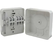 Комплект для подключения электроплиты СПб УПП-5 КРС-5 коробка+кабельная сборка, для открытой проводки, 1.5 м 99927994