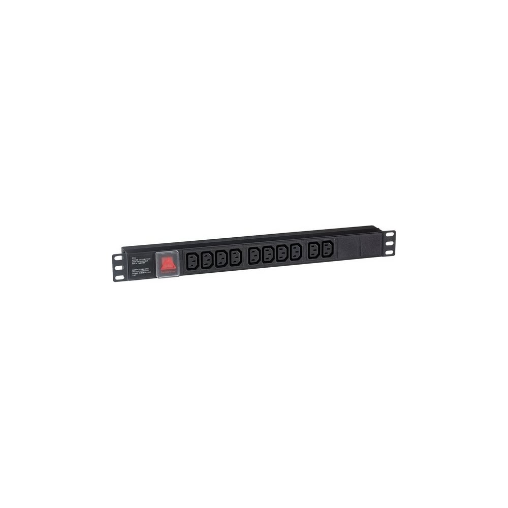 Блок розеток ExeGate ServerPro PDU-19H001 Al-10C13-C14-SW 19 1U ...