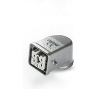 Кожух Emas с гнездом металлический, 5 полюсов, 10A, боковой ввод (PG 11), IP65 EBM05PU10