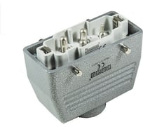 Кожух Emas со штепселем металлический, 6 полюсов (4 x 80A + 2 x 16A), верхний ввод (PG 21), IP65 EBM806FU30