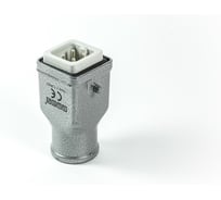 Кожух Emas со штепселем металлический, 4 полюса, 10A, верхний ввод (PG 11), IP65 EBM04FU30