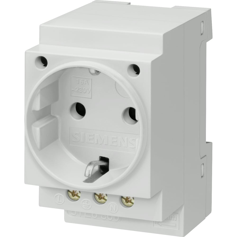 3-полюсная розетка Siemens 5TE6800 SCHUKO 16A 5TE6800 - выгодная цена ...