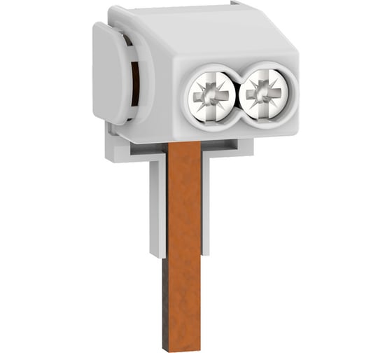 Вводная клемма Systeme Electric 35кв.мм для 1-3полюсных гребенчатых шин упаковка 4шт EZ9XPC04