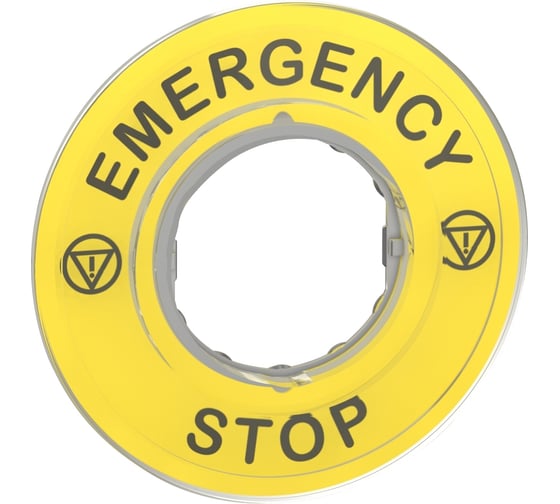 Маркировка Systeme Electric 3D Emergency Stop SE ZBY9320