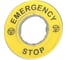 Маркировка Systeme Electric 3D Emergency Stop SE ZBY9320 1