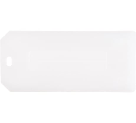 Кабельная бирка REXANT Домик прямоугольный 100 шт белая 07-6231