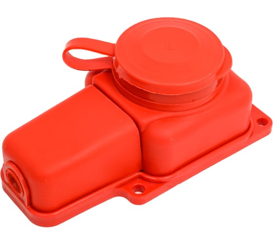 Штепсельная колодка Volsten Sb1-M1Z Red IP54 красная с заземлением модель РП 16-131 14437