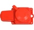 Штепсельная колодка Volsten Sb1-M1Z Red IP54 красная с заземлением модель РП 16-131 14437 1