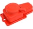 Штепсельная колодка Volsten Sb1-M1Z Red IP54 красная с заземлением модель РП 16-131 14437 3