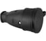 Каучуковая разборная розетка Volsten Sb1-MZ Black, IP44, Черная, 1 гнездо, с заземлением РА16-005 14432 1