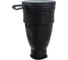 Каучуковая разборная розетка Volsten Sb1-MZ Black, IP44, Черная, 1 гнездо, с заземлением РА16-005 14432 3