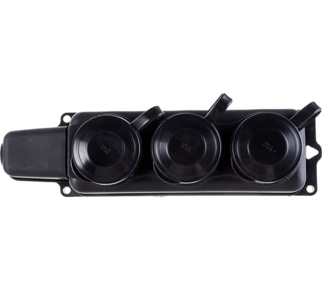 Штепсельная колодка Volsten Sb1-M3Z Black IP54 3 места черная с заземлением модель РП 16-334 14436