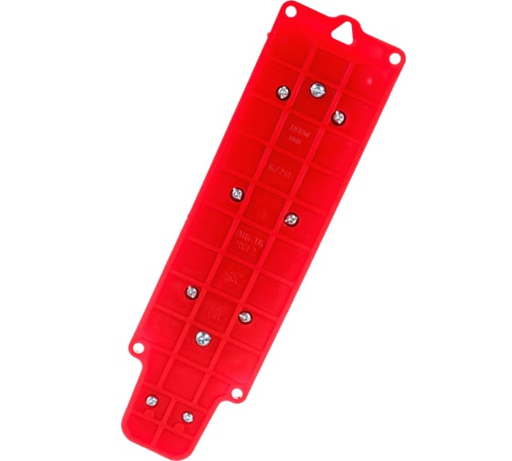 Штепсельная колодка Volsten Sb1-M3Z Red IP54 3 мест красная с заземлением модель РП 16-334 14439