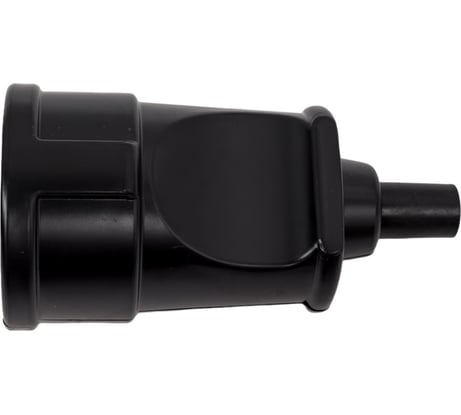 Разборная черная розетка Volsten Sb1-MZ11 16А 1 гнездо с заземлением модель РА16-002 14447