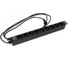 Блок розеток для 19" шкафов Hyperline горизонтальный, 9 розеток Schuko, 397068 1