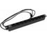 Блок розеток для 19" шкафов Hyperline горизонтальный, 9 розеток Schuko, 397068 2