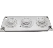 Кабельный мембранный ввод Leipole 8-12мм*4, 30-60мм*1, 24-54мм*2 MC3 9014.117