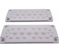 Кабельный мембранный ввод Leipole 5-7мм*4, 14-22мм*4, 8-12мм*4, 20-26мм*1, 10-14мм*12 MC25 9014.118