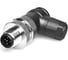 Соединитель клеммный VELLEDQ M12-M05S-PG9 Вилка, Угловой с клеммником, Пластик 5-PIN IP65 125 AC/DC 08-00052475 1