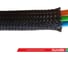 Оплетка расширяемая Hundle, размер 25, цвет черный, кат (200 м) BSHFRH2-2-25-BLK 2