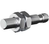 Индуктивный датчик Prompower kj208-d02pa-ds845-ta, нерж. сталь, заподлицо, м8, 2 мм, pnp-но, разъём м8 KJ208D02PADS845TA