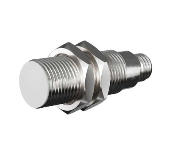 Индуктивный датчик Prompower kj118-d08pa-ds1248-ta, латунь, заподлицо, м18, 8 мм, pnp-но, разъём m12 KJ118D08PADS1248TA 1