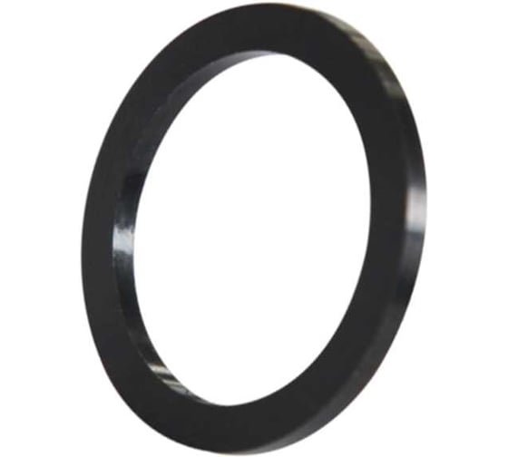 Кольцо уплотнительное WEYER FR-M63 плоское, цвет черный, внутренняя M50 WE5101600 1