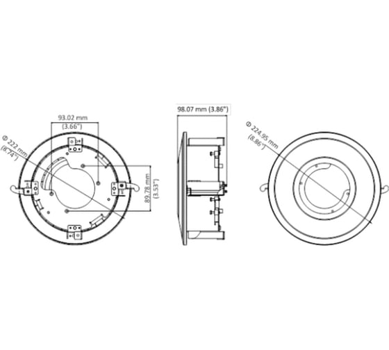 Кронштейн Hikvision DS-1227ZJ-DM37 УТ-00012583