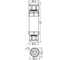 Коннектор Navigator 82 830 NTB-I01-3P-IP68 I-образный, 3PIN 82830 3