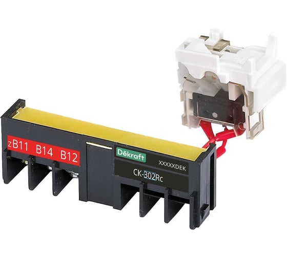 Контакт дополнительный и сигнальный Dekraft правый ДК-СК-304/306Rc 28738DEK 1