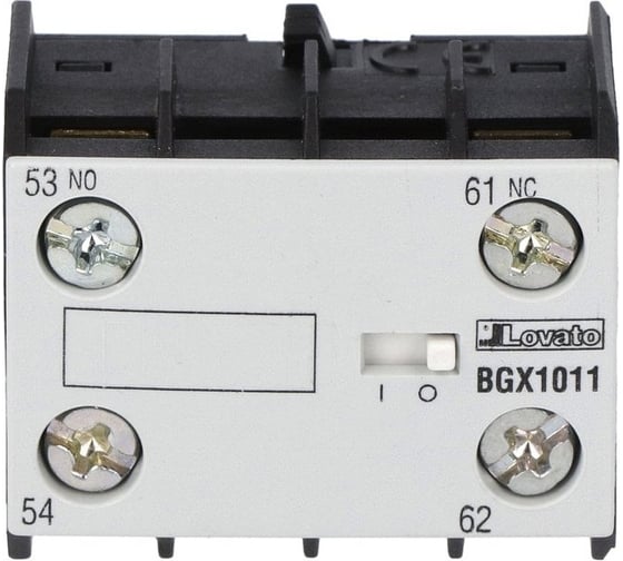 Блок дополнительных контактов LOVATO Electric 1НО+1НЗ 11BGX1011