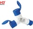 Розетка двухлучевая HLT 1012 2Р+РЕ, 16А, 220В, IP44, 5шт./уп. 083-03-67 3