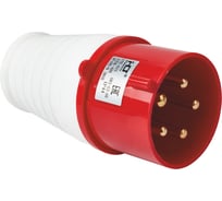 Вилка HLT 025 3Р+РЕ+N, 32А, 380В, IP44, 10шт./уп. 083-03-06