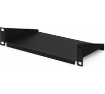 Полка консольная для сетевого шкафа 5Bites D=300, 254х150х1U, 10, BLACK CS205-300B