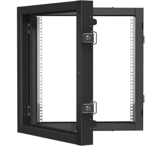Пристенная поворотная секция TLK 19", 12U, 600х156, BK TWC-126015-BS-BK 1