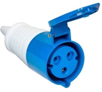 Розетка силовая ЕТР 213 2Р+РЕ 16А 220В IP44 67612