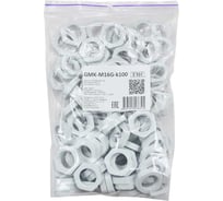 Контргайка Weyer GMK-M16G-k100 крепеж для гофрированных труб, цвет серый, внутренняя M16х1.5, комплект-100 шт. WE4600200-100