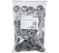 Контргайка Weyer GMK-M16DG-k100 крепеж для гофрированных труб, цвет темно-серый, внутренняя M16х1.5, комплект-100 шт. WE4601000-100