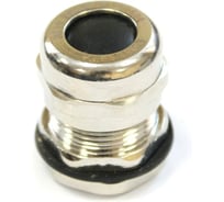 Кабельный ввод ГОФРОМАТИК М 19 латунный УТ1,5 IP66/IP67/IP68 (аналог У261, d кабеля 6-12 мм) (10 шт в упаковке) zeta30112-01