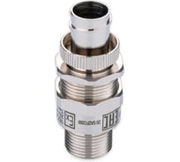 Кабельный ввод взрывозащищенный SURYAKOTI CAST 20-050 SA2FC2M для небронированного кабеля диаметром 6.5-14 мм, с одиночным уплотнением, для гофры с внутр.диаметром 15.5 мм, ввод.резьба M20x SN0302000