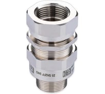 Кабельный ввод взрывозащищенный SURYAKOTI CAST 25 SA2FF2M 3/4G, для небронированного кабеля диаметром 11-15 мм, с одиночным уплотнением, для трубы с нар.резьбой 3/4G, ввод.резьба M25x1 SN0401700