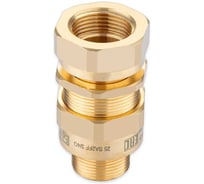 Кабельный ввод взрывозащищенный SURYAKOTI CAST 25 SA2FF1M 3/4G, для небронированного кабеля диаметром 11-15 мм, с одиночным уплотнением, для трубы с нар.резьбой 3/4G, ввод.резьба M25x1 SN0400400