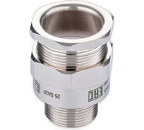 Кабельный ввод взрывозащищенный SURYAKOTI CAST 25 SA2F2M для небронированного кабеля диаметром 11-20 мм, с одиночным уплотнением, ввод.резьба M25x1.5, никелированная латунь, -60C-+125C, SN0101900