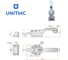 Ручка-рычаг прижимная UnitMC с блокировкой на ключ Ls13-2-1 7