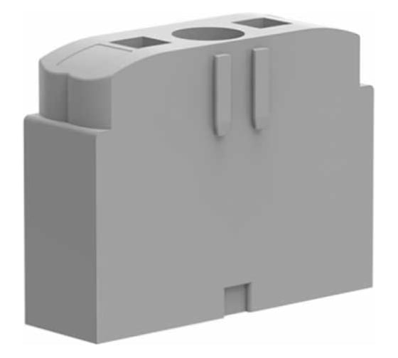 Фланец TPA для винтового крепления распределительных блоков SUPU 100шт TPA2.5 NF