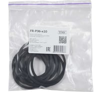 Кольцо уплотнительное плоское Weyer FR-P36-к10 резина, цвет черный, внутр. PG36, комплект-10 шт. WE5102400-10