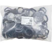 Крепеж для гофрированных труб Weyer GMK-M32B-k100 контргайка, цвет черный, внутр. M32х1.5, комплект-100 шт. WE4602100-100