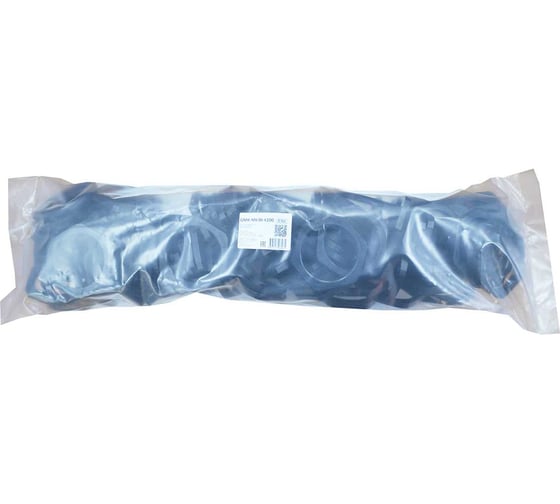 Крепеж для гофрированных труб Weyer GMK-M63B-k100 контргайка, цвет черный, внутр. M63х1.5, комплект-100 шт. WE4602400-100