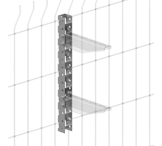 Комплект крепления консоли KBO к сетчатым ограждениям Система КМ 450 мм KMSO450
