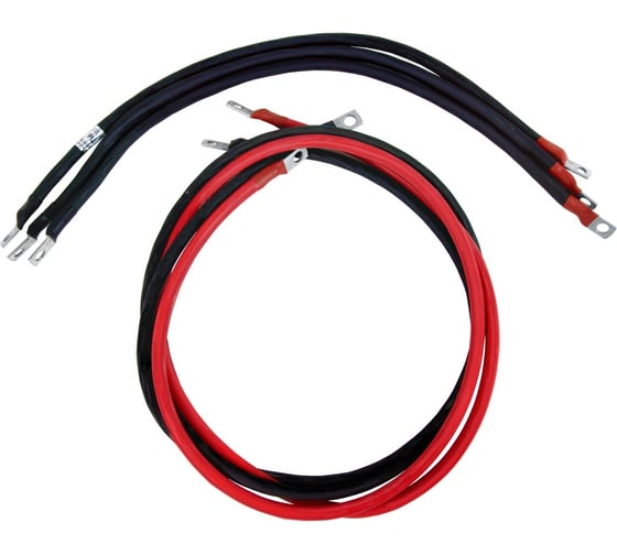 Комплект проводов для ИБП МНОГОТОКА Hiden Control HPS30-5048/HS20-5048P/HS20-5048M/HS20-5548 PRO/HS20-5548 PRO/HS25-5048RM/HS25-5048/HS35-5648PRO (4 АКБ) артикул L1500KP L1500KP3L450S25M8M8